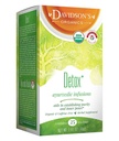 Davidson's Organics, Ayurvedic Infusions, Detox, 25-konten Teebeutel, Packung mit 6