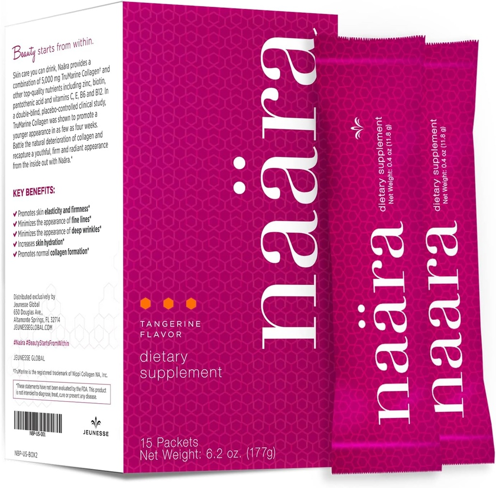 Jeunesse Naara hydrolysierte Collagen Beauty Drink Naära