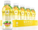 RYSE Clear Protein Drink - Jell-O Island Ananas - 100 Kalorien, 22g Whey Isolate Protein Shake, Sugar-Free, 0g Fat & Lactose-Free - Refreshing Ready-to-Drink Beverage - 16,9 fl oz Flaschen (12-Pack)