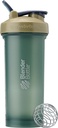BlenderBottle Classic V2 Shaker Bottle Perfekt für Protein Shakes und Pre Workout, 4-Ounce, Full Color Tan