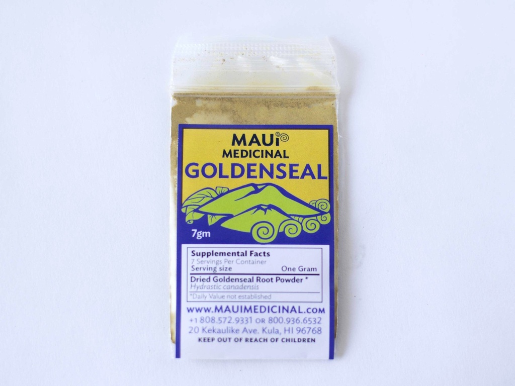 Goldenseal Wurzelpulver 7gm = 1/4 Unzen **USA Grown & Packaged*
