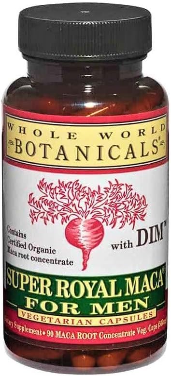 Whole World Botanicals Super Royal Maca für Herren 500 Mg 90 Veggie Caps von Whole World Botanicals