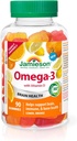 Jamieson Omega-3 Gummis, familienfreundlich, sortierte Obst Aromen, 90 Graf