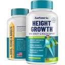 Height Growth Maximizer - Made in USA - Natural Height Increase Booster & Bone Growth Pills - Grow Taller Supplement for Adults, Teens & Kids - Vitamins for Boys & Girls to Get Taller