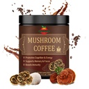 Pilz Kaffee - 5 Pilz Adaptogen Mix - Lion's Mane Mushroom, Reishi, Cordyceps, Chaga und Türkei Tail - Instant Pilz Kaffee für Gut Gesundheit, Immunität und Gehirn Boost-5.11 oz