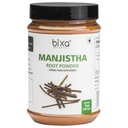 bixa BOTANICAL Manjistha Powder | Rubia cordifolia | 200 Gramm / 7 OZ | Kräuterergänzung für Haut und Gesichtspackung | Glutenfrei, Non-GMO, Steam Behandelt, Vegan, 100% rein.