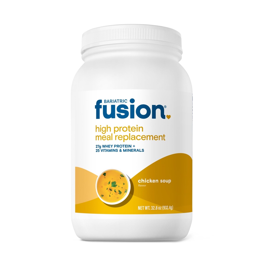 Bariatric Fusion Chicken Soup Meal Ersatz 27g Protein Pulver, 21 Servierwanne für Bariatric Chirurgie Patienten einschließlich Magen Bypass und Sleeve Gastrectomy - Keine Gluten, Aspartam oder Zucker