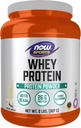 NOW Foods Sports Nutrition, Whey Protein, 26 g Mit BCAAs, Creamy Vanilla Powder, 2-Pound