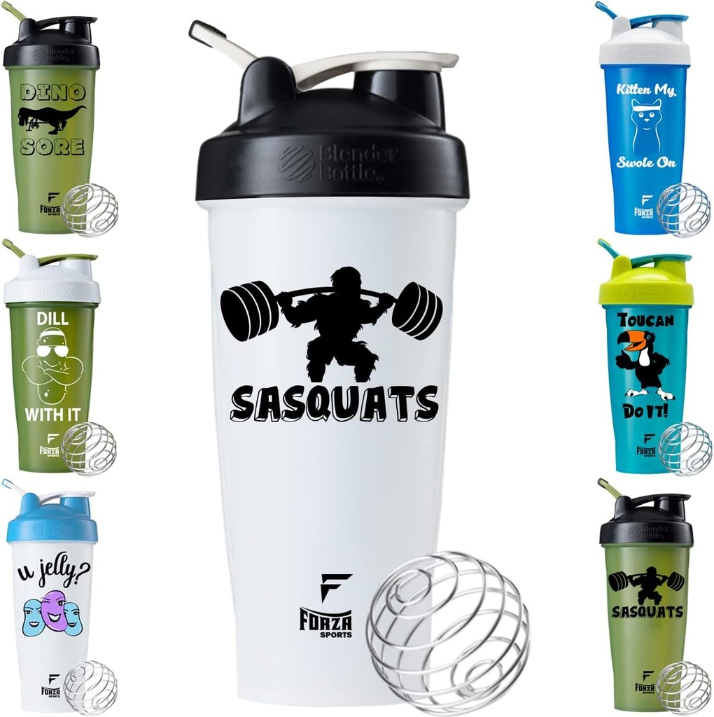 Forza Sports Blender Flasche x Classic 28 oz. Shaker - Sasquats - Schwarz