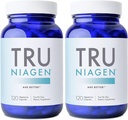 TRU NIAGEN Patentierte NAD-Ergänzung für Anti-Aging und Zellregeneration, Niagen, 60 300 mg Servierungen | Unterstützt Zelluläre Energie, Gehirn, Muskel | Nicotinamid Riboside (NR) Nehmen Sie 2 tägliche | 2 Flaschen