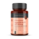 Ultra Pure Superba Krill Öl 500mg x 120 Kapseln - in den unverschmutzten Gewässern der Antarktis eine reiche Versorgung von Astaxanthin, Omega 3 und Vitamin D