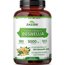 Zazzee Extra Strength Boswellia 10:1 Extrakt, 65% Boswellic Acid, 180 Vegan Kapseln, 6 Monate Versorgung, Boswellia Serrata, Joint Comfort, Mobility & Flexibility Support, Non-GMO, Made in USA