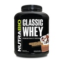 NutraBio Classic Whey Protein Powder- Full-Spectrum Amino Acid Profile - No Fillers, Artificial Colors, Preservatives - Low Glycemic Index - Chocolate Milkshake, 5 Pounds
