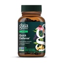 Gaia Herbs Quick Defense - Fast-Acting Immun Support Supplement* - Echinacea, Black Elderberry, Ginger & Andrographis - 40 Vegan Liquid Phyto-Capsules (4-Day Supply)