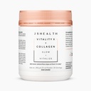 JSHealth Vitamins Vitalität X + Kollagen - Beauty-Pulver-Ergänzung mit Aloe Vera Silica und Vitaminen C & E zu Nourish Hair Skin und Nägeln (180g)