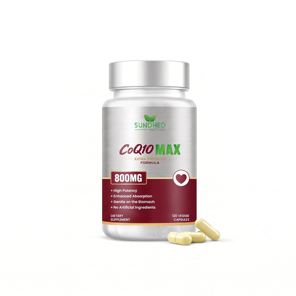 CoQ10 Leistungsstarkes Antioxidans (Kapseln 800mg 120 Kapseln)