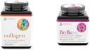 Youtheory Collagen mit Vitamin C, Fortgeschrittene hydrolysierte Formel für optimale Absorption & Vitamin B12 B6, Tägliche Energie- und Gehirnunterstützungsergänzung, Vegetarische Kapseln, 60 ct