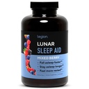 Legion Lunar Natürliche Schlafhilfe Kautabletten mit Melatonin, L-Glycine, 30 Servieren