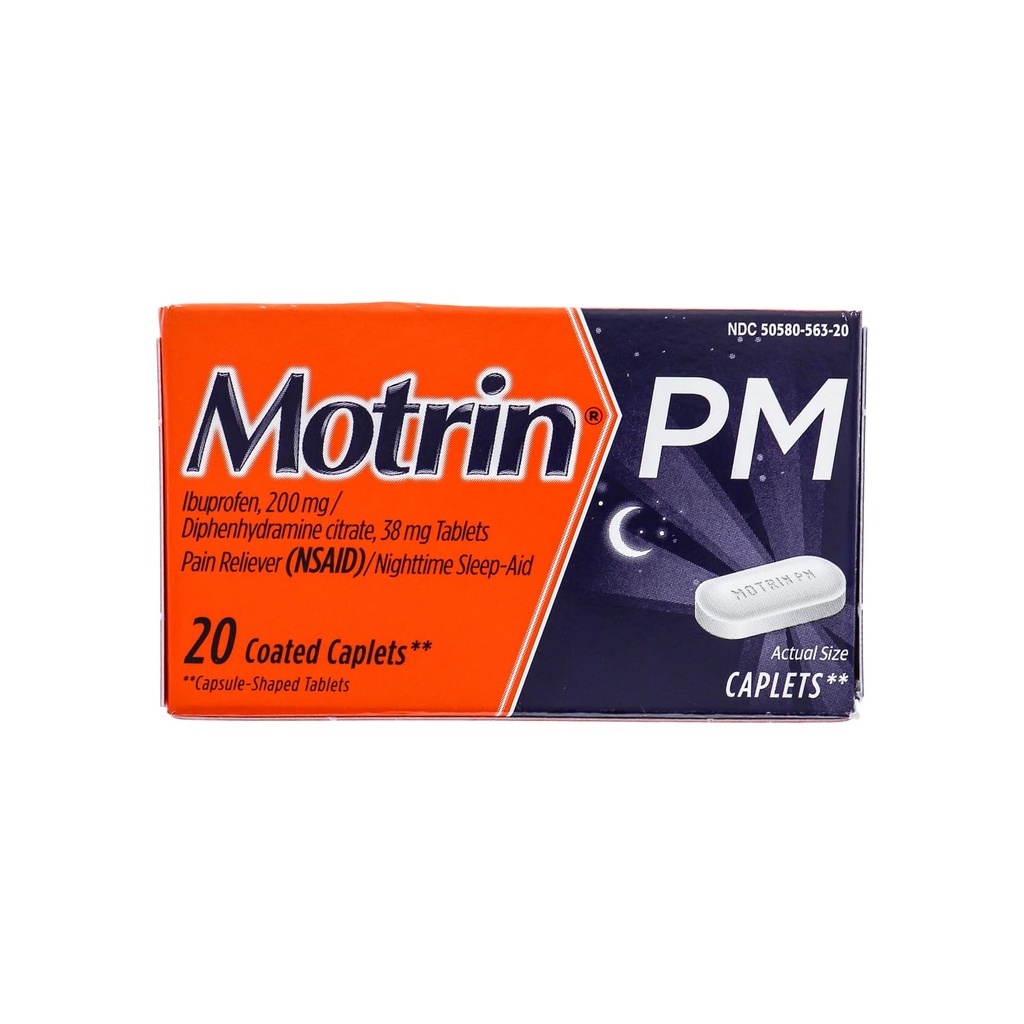 Motrin Ib Pm Caps Pack 2 Größe 20ct