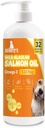Alaskan Lachsöl für Hunde & Katzen - Omega 3 EPA DHA Fischöl für gesunde Haut & Coat, Joint & Bone Unterstützung, Allergie Relief, & Entzündung Verteidigung - 32oz All-Natural Liquid Supplement