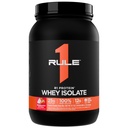 Regel 1 R1 Protein Whey Isolate - mit 25g Protein & 6g BCAA Exklusiv aus isolierten und hydrolysierten Quellen für Workout Recovery (2 Pfund*, Erdbeeren & Crème)