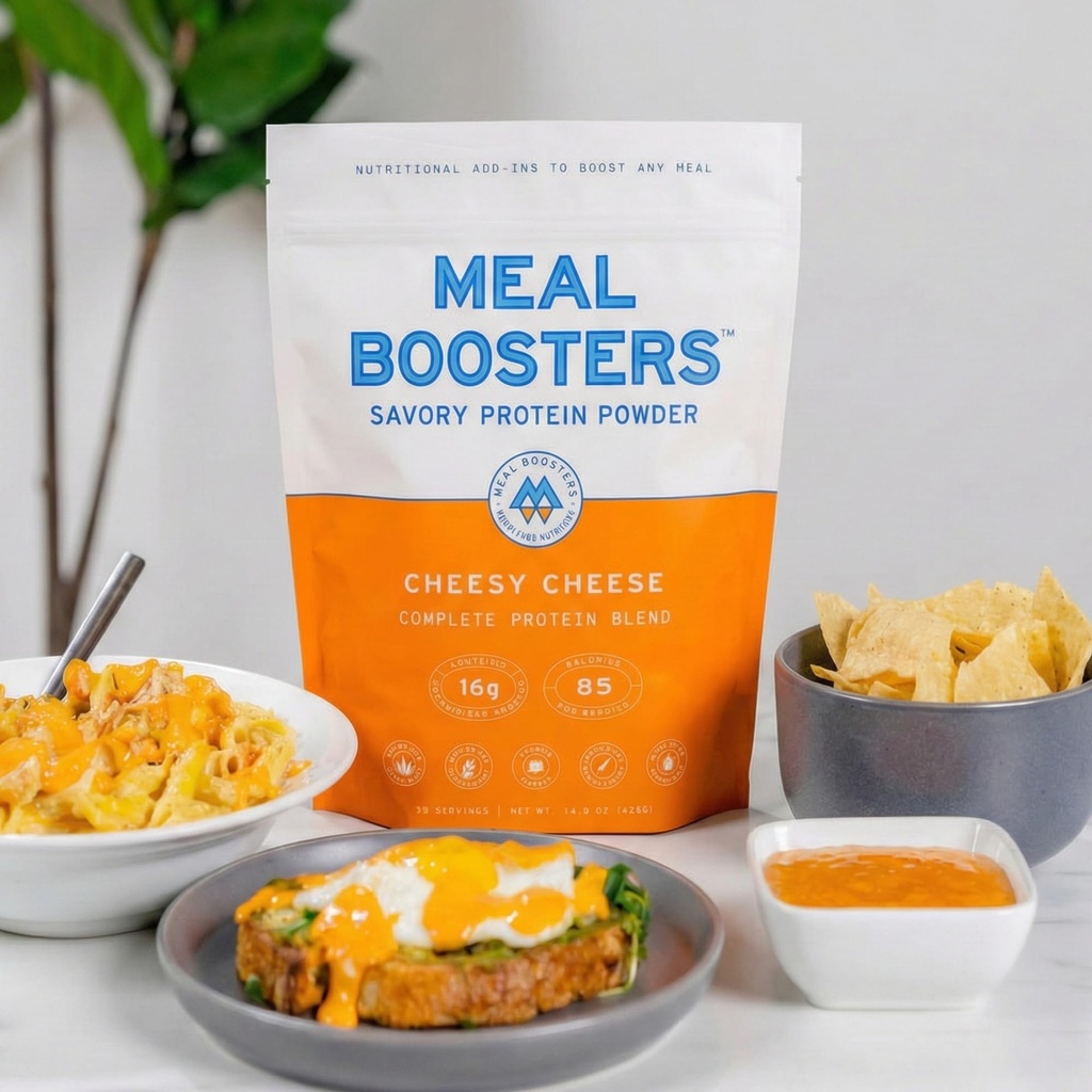 Savory Cheese Complete Protein Powder | 15g High Protein Meal Enhancer | High Protein Cheese Supplement zum Kochen, Meal Prep & Recovery