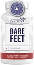 Bare Feet - Toenail Care - Nagelergänzung mit Vitamin A, Vitamin C, Oregano Pulver und mehr - Nagelreparatur, Wachstum und Nagelpflege – Fußgesundheit, 60 Kapseln