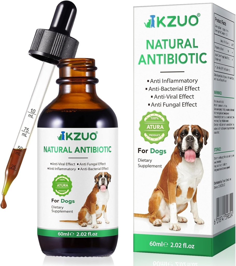 Antibiotika für Hunde,Dog Multivitamin,Dog Topical Antibiotic, Health Supplement for Dog, Pet Supplements,Dog Multivitamin,Dog Antibiotics for Skin Infection (1pcs)