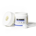 Gold's Gym Nutrition Pre-Workout Powder | Soy-Free, Keto, Vegan Premium Flavor Pre-Workout mit natürlichem Koffein, L-Citrulline, Alpha GPC, Beta-Alanin und Antioxidantien, 20 Servierungen (Blaue Himbeere)