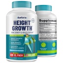 Height Growth Maximizer - Made in USA - Natural Height Steiger Booster & Bone Growth Pills - Grow Taller Supplement for Adults, Teens & Kids - Vitamine für Jungen & Girls to Get Taller - 120 Kapseln