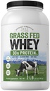 Carlyle Grass Fed Whey Protein Pulver | 2lb | 33g Protein pro Servieren | Unflavored | Zucker und Hormone Kostenlose | Non-GMO und Gluten kostenlose Ergänzung | von Herbage Farmstead