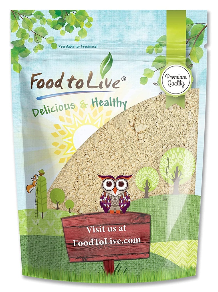 Essen zum Leben - Schwarzes Maca-Pulver, 5 Pfund - Fein gemahlene Raw Getrocknete Wurzel, Kosher, Vegan, nicht-Gelatinisiertes Pulver, Bulk