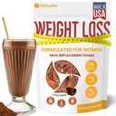 Meal Ersatz Shake für Frauen mit Schokoladengeschmack, Keto Friendly, Kosher Protein, Pre & Probiotics für einfache Verdauung, keine Sucralose Included, 16,9 Oz