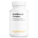 SuperSmart - Multimineral Complex Supplement (Full Spectrum) - mit Magnesium, Zink, Boron, Calcium, Chrom, Selen, Jod, Kalium | Non-GMO & Gluten Free - 90 Vegetarische Kapseln
