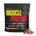 COLOSSAL LABS Muscle Protein Whey Powder [5 lbs/Pack 1]– Kaltgefiltert, 25g reines Protein, 6.6g BCAAs (Packaging May Vary) (5LB, Chocolate)