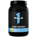Rule 1 Proteins Whey Protein Powder, Banana Crème, 2 Pounds | 24g Fast-Acting Protein from All-Whey Sources with Naturally Occurring EAAs & BCAAs for Workout Recovery or Anytime Use