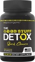 Die gute Stuff Detox & Cleanse | Leistungsstarke vollständige innere Reinigung Formel | Professional geformte extra Kraft Kräuter Detox | 30 Kapseln