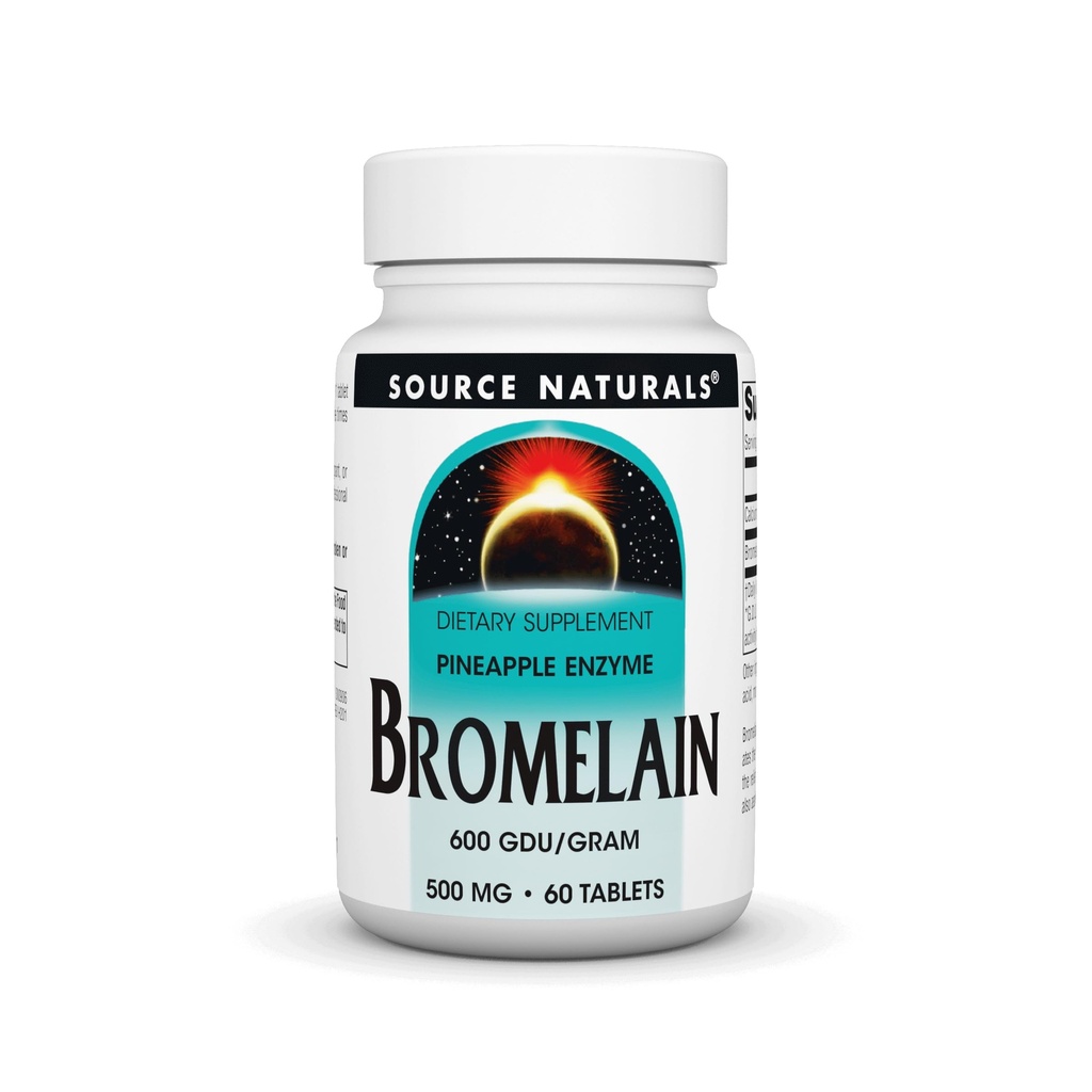 Quelle Naturals Bromelain 500mg Proteolytic Enzym Supplement - 60 Tabletten