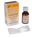 Eisen Tropfen Eisen Ergänzung Pfefferminz Flavor Generic für Enfamil Fer-in-Sol Eisen Ergänzung Tropfen für Infants, Kleinkinder und Kinder Messung Dropper Included 50 ml pro Flaschenpackung von 2