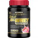 ALLMAX Nutrition Gold ALLWHEY, Erdbeere - 2 lb - 24 Gramm Protein Per Scoop - Glutenfrei, Low Carb & Low Sugar - ca. 30 Portionen