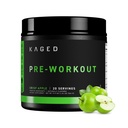 Kaged Original Pre Workout Powder | Krisp Apple | Pre-Kaged | Formuliert mit Kreatin, Beta Alanine, Pure Caffeine | 20 Servierungen