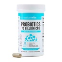 NatureWise Probiotics 70 Billion CFU - 17 Strains + Bio-Präbiotika - Immun-, Verdauungs- und Gut-Gesundheitsunterstützung für Frauen & Männer - Vegetarisch, Glutenfrei, Non-GMO - 60 Kapseln[2-Monat-Versorgung]