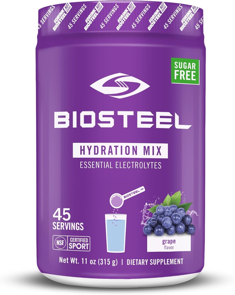 Biosteel Hydration Mix - Trauben - 11 oz. / 45 Portionen