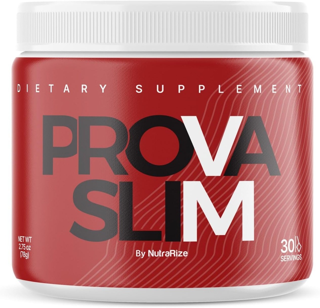 NutraRize Provaslim - Provaslim Weight Loss Powder, Provaslim Powder, Maximum Strength All-Natural Powder for Targeting Belly Fat, Provaslim Powder for Weight, Prova Slim Bewertungen (30 Portionen)