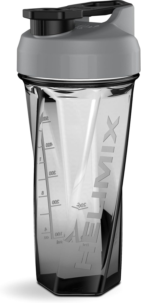 HELIMIX 2.0 Vortex Blender Shaker Bottle hält bis zu 28oz | Kein Blending Ball oder Whisk | USA Made | Portable Pre Workout Whey Protein Drink Shaker Cup | Mixes Cocktails Glatteies Shakes | Top Rack Safe