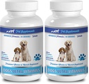 Dog Bone Supplement Large Breed - Dog Ultra Vitamins - Minerals - Essential NUTRIENTS - Premium und natürlich - Hund Kalzium Knochen - 2 Flaschen (180 Stück)