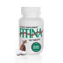Gehirn-Ergänzungsspeicher & Fokus-Faktor Tabletten mit Ginkgo Biloba, Phosphatidylserine - Natürliche ADHD-Unterstützung, Psychische Leistung & kognitive Verbesserung Formel - 100 Tabletten, 1-Pack