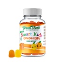 Greenfield Nutritions Smart Kids Halal Omega 3 Gummi mit DHA - 60 Halal Vitamine für Kinder, unterstützt Gehirn & Immune Gesundheit - Vegan, Non-GMO, Gluten, Gelatin-freie und Peanut-freie Halal Gummy Vitamine