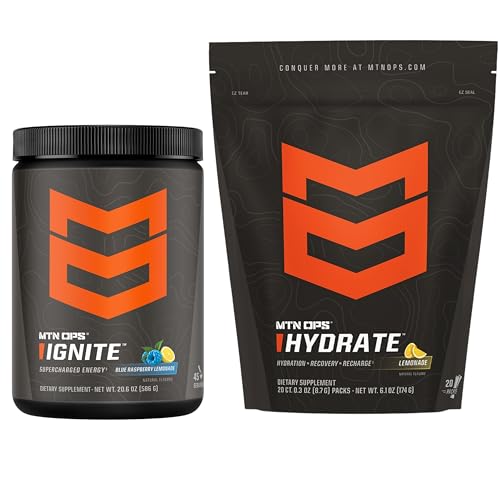 MTN OPS zündet Blue Raspberry Lemonade + Hydrate Lemonade Bundle