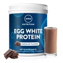 MRM Nutrition Egg White Protein | Chocolate Flavored | 23g fettfreies Protein | mit Verdauungsenzymen | Höchster biologischer Wert | Klinisch getestet | 10 Servicings